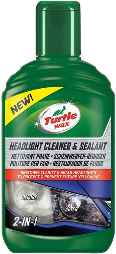 Turtle Wax Headlight Cleaner & Sealant 300ml