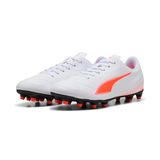 Puma Vitoria II FG/AG Voetbalschoenen Senior Wit/Oranje