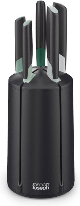 Joseph Joseph Elevate Messenset - 5-delig - Zwart