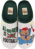 Hot Potatoes Kolssas Pantoufles Hommes - Gris - Taille 40