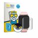 BROTECT - Screenprotector voor paybay Smartwatch 1.83" - Folie Beschermfolie transparant volledig dekking - 2 Stuks