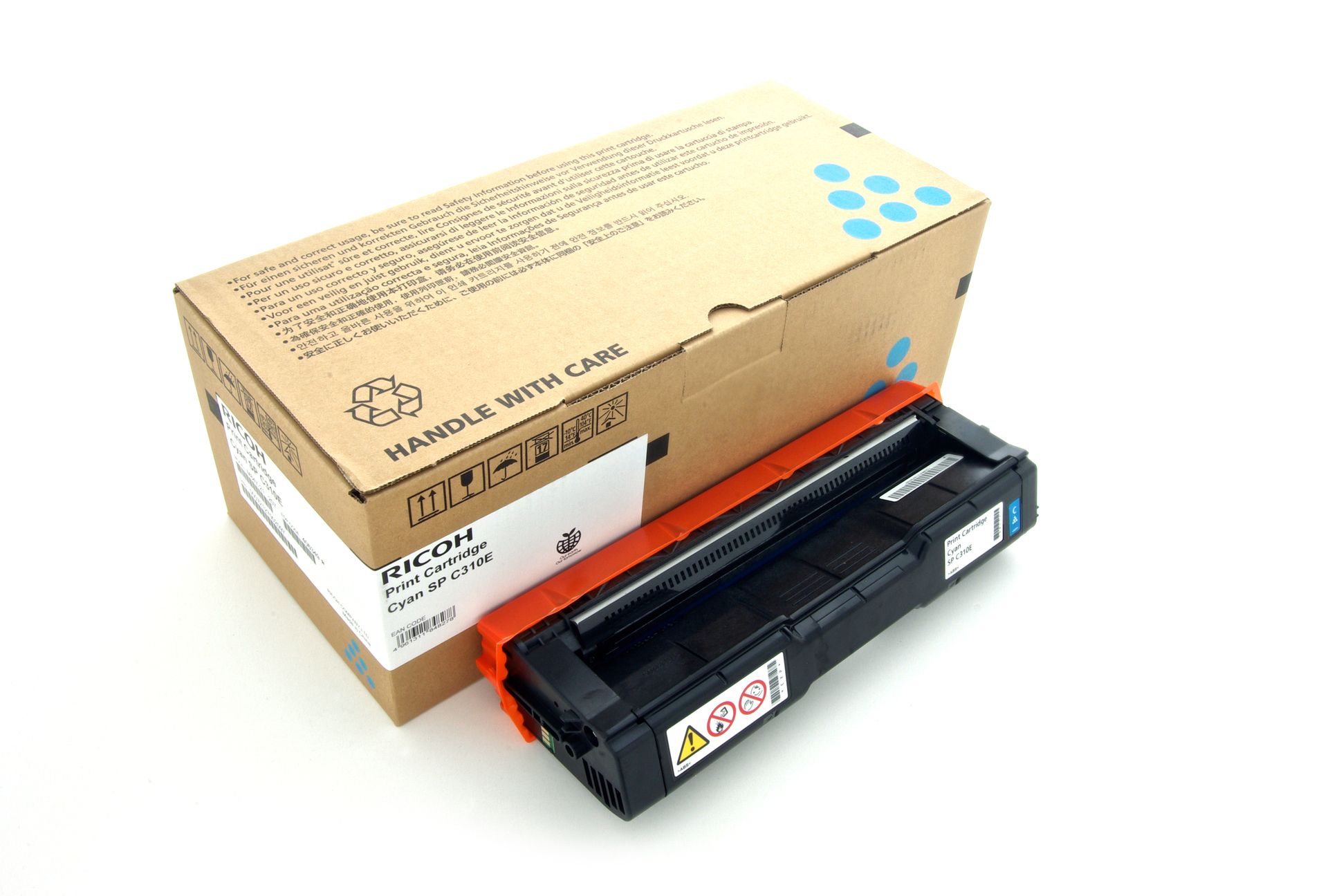 Ricoh 406349 Toner Cartridge - Cyan - 2,500 Pages
