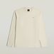 G-Star True Regular R T L\S T-shirt Homme Blanc Coton XXL