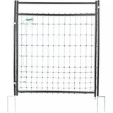 Kerbl Deur voor schrikdraad 95-125 cm - zwart