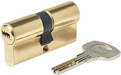 Yale CS10 High Security Cylinder - Double Clutch - Brass - 30 x 40mm