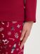 CALIDA Dames Pyjama Herfst/Winter 2025 Katoen Wijnrood XS
