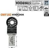 CMT Multitoolzaagblad voor hout met spijkers, 20mm