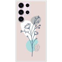 Samsung Zachte siliconen hoes compatibel met Galaxy S23 Ultra Summer Beach