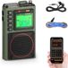 Radio Golf RF75A: Récepteur portable AM/FM/VHF/SW avec Bluetooth et antenne de 3 mètres