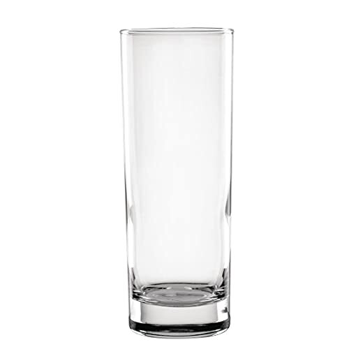 Olympia FB483 Tall Hi Ball Glas, 380ml Capaciteit, Pack van 12