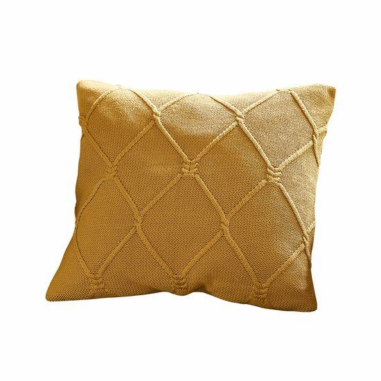 LOBERON Kussenhoes Cresil geel