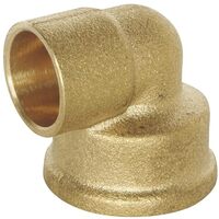 SOMATHERM FOR YOU Hoek EQ F AS 14-1/2 Pocket 2 Elbow messing lassen vrouwen 15/21 voor Ø14 koperen buiszakken met 2 stuks