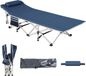 Shenzhen Haorui Industrial Technology Co., Ltd. Lit de camping pliable pour adultes, 28 pouces extra large, 190 x 71 x 38 cm, bleu, 280 kg