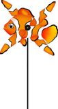 HQ Invento Windvanger HQ Paddle Spinner Clownfish 100726 Oranje 49 x 117 cm