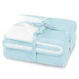 AmeliaHome Shleepy Plaid 170x210 cm - Zacht Blauw