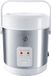 Equivera Cuiseur à riz - 0.9L - Argent/Blanc
