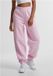 Urban Classics Fluffy Dames joggingbroek - Roze - XS