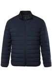 JP 1880 - Heren - Doorgestikte jas technodaune opstaande kraag - Donkermarine - Maat 5XL