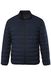 JP 1880 - Heren - Doorgestikte jas technodaune opstaande kraag - Donkermarine - Maat 5XL