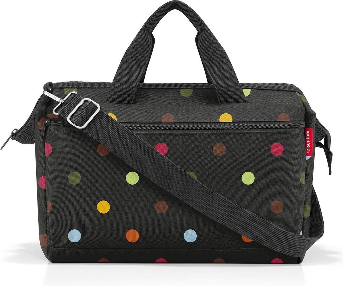 reisenthel Allrounder S Pocket Reistas - 11L - Dots Zwart