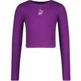 Vingino Fille T-shirt à manches longues G-basic-crop Rib Ultra Purple Taille : 12