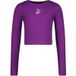 Vingino Fille T-shirt à manches longues G-basic-crop Rib Ultra Purple Taille : 12