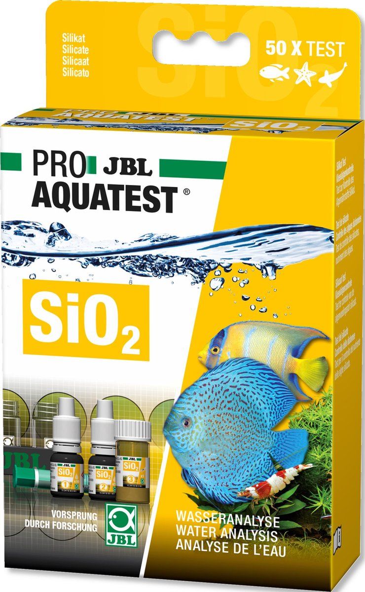 JBL aqua JBL ProAquatest SiO2 Silicaat - Test voor zoet- en zeewateraquaria