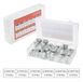 StarTech JIC Hydraulische Fittingen - Dop- en Plugset 72-delig - Zilver