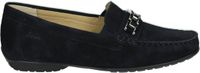 Sioux CORTIZIA-727-H Instappers Blauw Suède Dames Maat 42