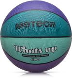 Meteor Basketbal What's up - Maat 3 - Paars/Turquoise