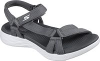 Skechers On-The-Go 600 - Brilliancy Sandalen Vrouwen - Charcoal - 36