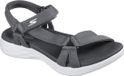 Skechers On-The-Go 600 - Brilliancy Sandalen Vrouwen - Charcoal - 36