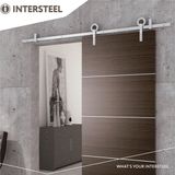 Intersteel Schuifdeursysteem Modern rvs geborsteld