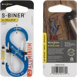 Nite Ize S-Biner Karabijnhaak Slidelock aluminium blauw #3