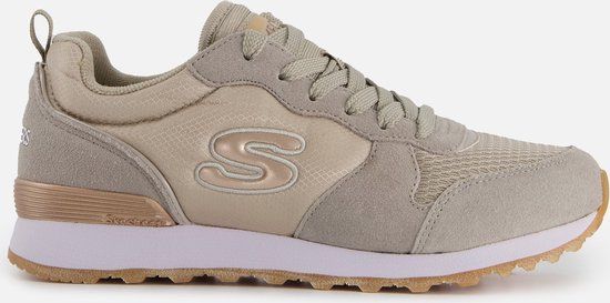 Skechers Retros-Og 85-Goldn Gurl Dames Sneakers - Taupe - Maat 36