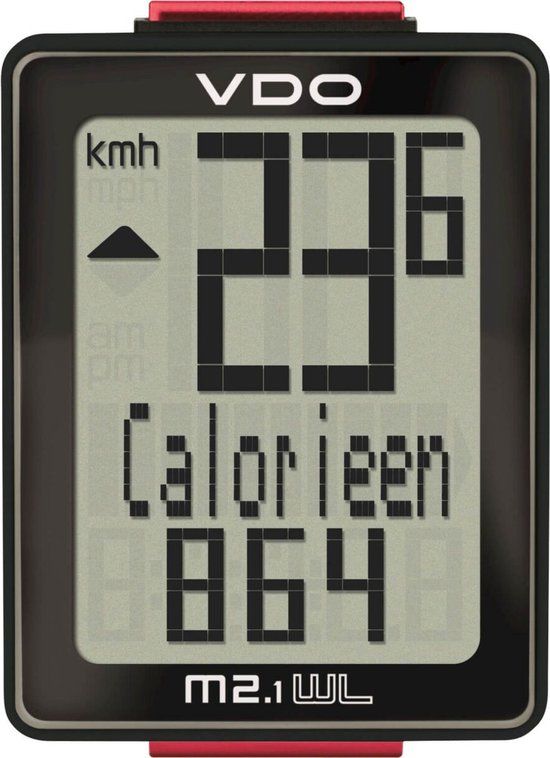 VDO M 2.1 WL Fietscomputer - Draadloos - Zwart
