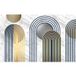 Arches Design Papier Peint Panoramique - 390 cm X 244 cm