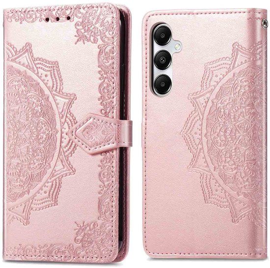 imoshion Mandala Bookcase voor de Samsung Galaxy A55 - Rosé Goud