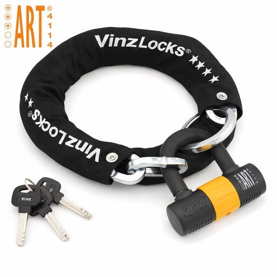 Vinz Kungur ART 3 Scooterslot / Brommerslot - 100 cm
