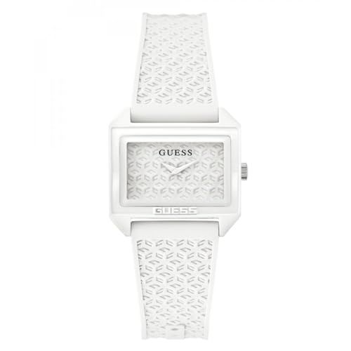GUESS GW0677L1 Horloge, Wit, Klassiek