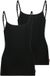 Vingino Girls Singlet 2 Pack Deep Black 122/128