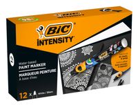 BIC Permanent Lakmarker Wit Kegelvormig 2,3 mm 12 Stuks