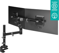 Dataflex Viewgo monitorarm - bureau - voor 2 schermen tot 27 inch