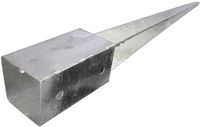 Fixmasters Paalhouder met punt 71x750 mm Verzinkt Staal