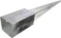 Fixmasters Paalhouder met punt 71x750 mm Verzinkt Staal