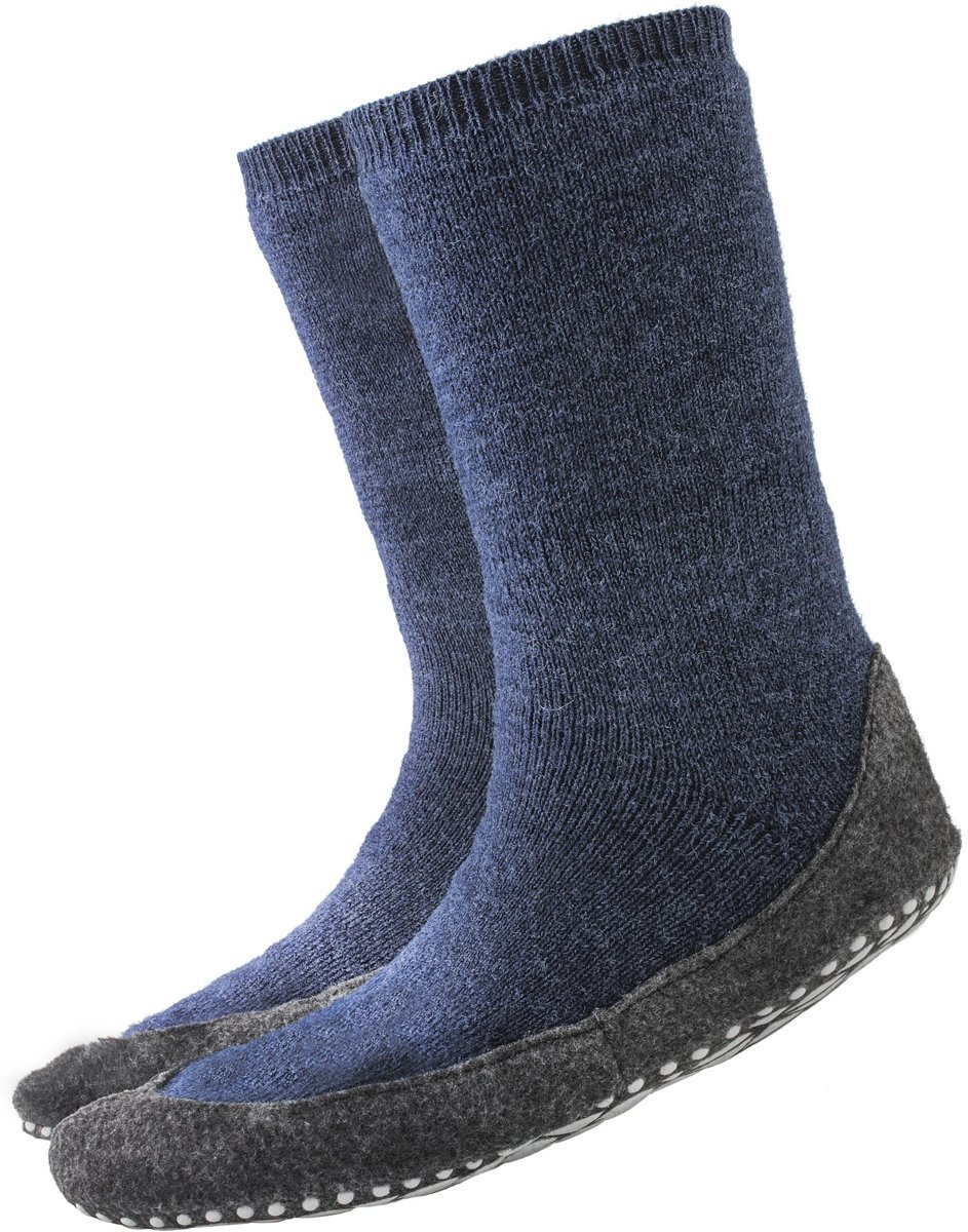 Falke Cosyshoe Homesocks Heren Donkerblauw Maat 4546