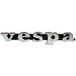 Vespa Logo Noir/Chromé