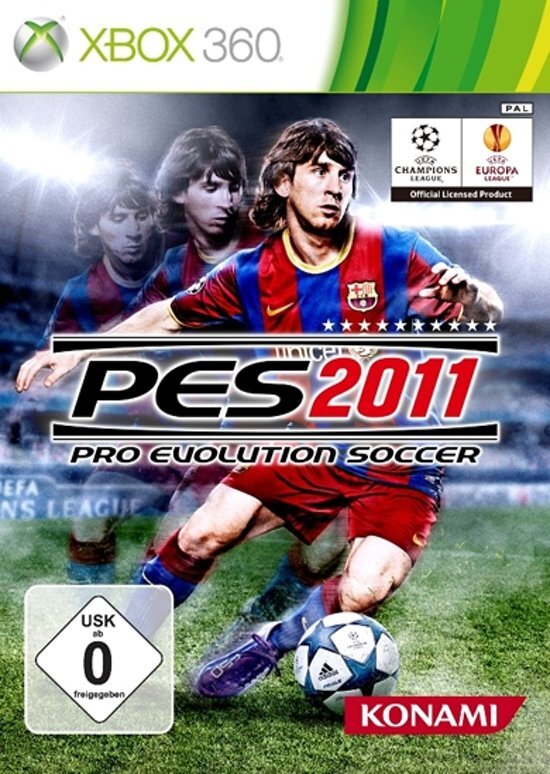Konami Pro Evolution Soccer 2011 Xbox 360