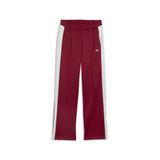 PUMA T7 Always On rechte trainingsbroek voor dames XS, Garnet Glow Créme De Mint Red Green