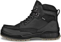 ECCO Track 25 Veterboots Heren Zwart Leer Nubuck Maat 46